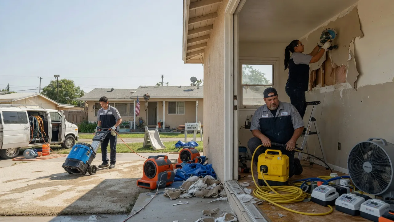 Water Damage Restoration in Caruthers, CA near me